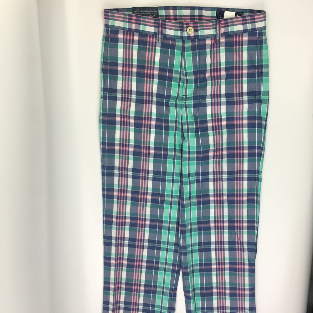 Vineyard Vines Classic Fit Plaid Club Pants